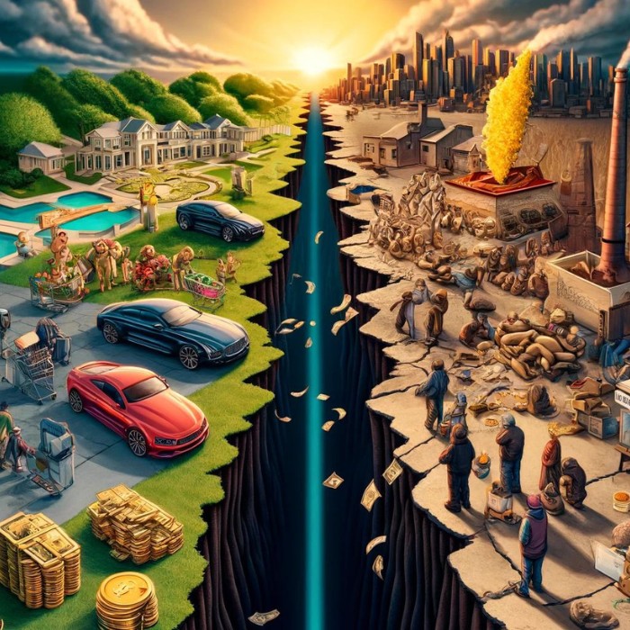 Разширяваща се пропаст в богатството