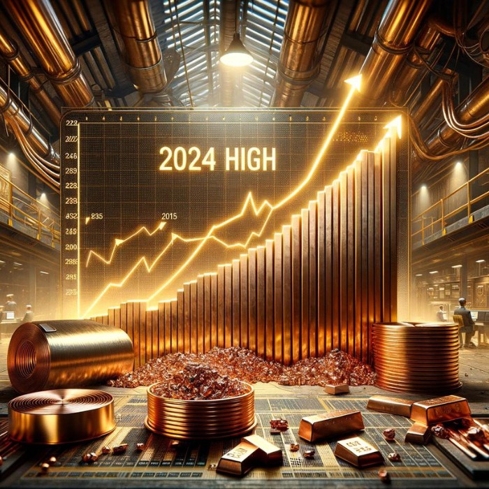 Червеният метал се превръща в "златен"