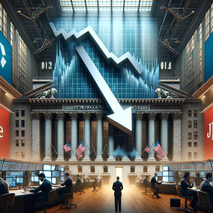 Акциите на JPMorgan Chase падат