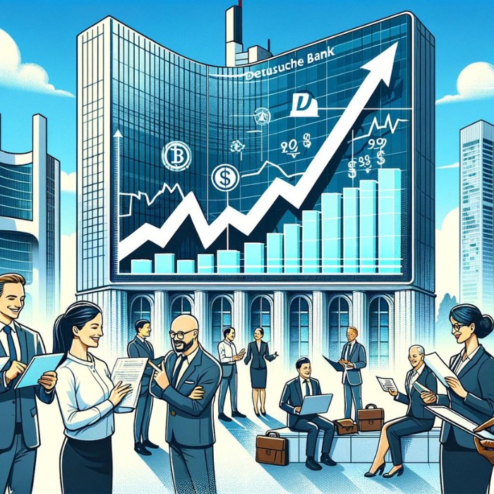 Deutsche Bank поскъпва с по-добра печалба