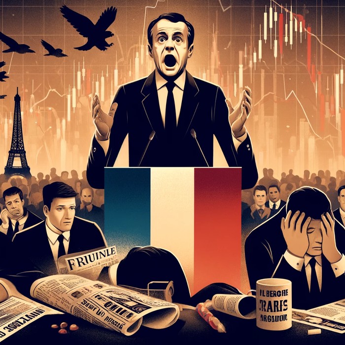 Паническите действия на френския президент удрят пазарите