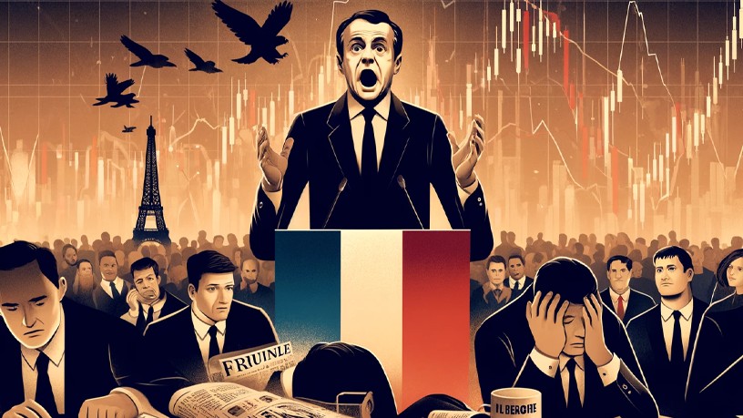 Паническите действия на френския президент удрят пазарите