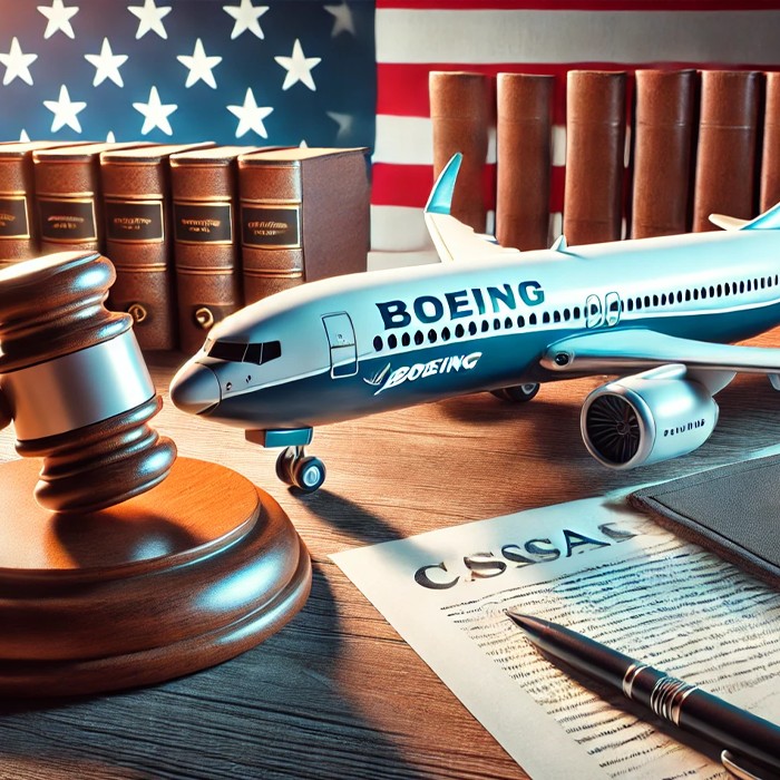 Опасност за самолетната компания Boeing в САЩ