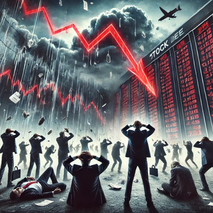 Акциите се сриват