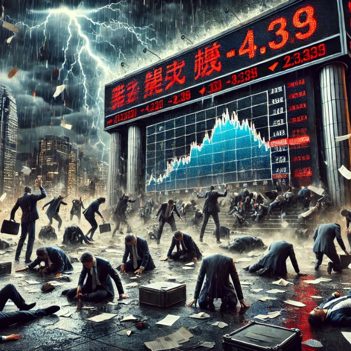 Япония не е виждала такъв срив от 1987