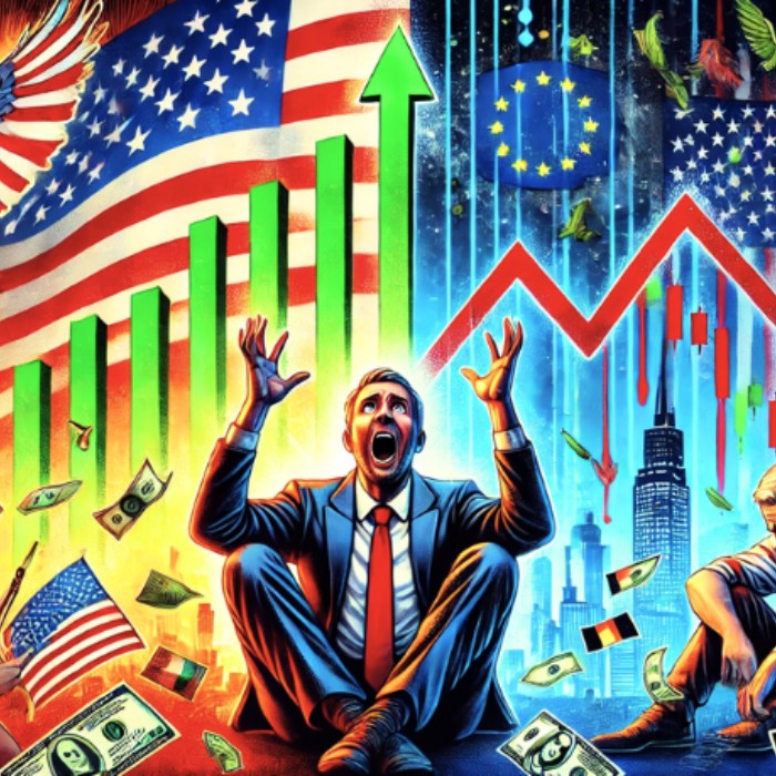 Американският фондов пазар свети в сравнение с европейския