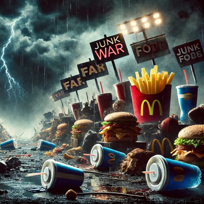 Ресторантите за junk храна влезнаха в ожесточена борба
