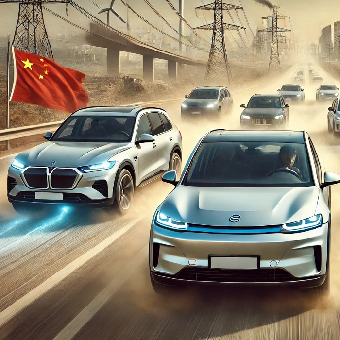 Немските автомобили дишат прахта на китайските