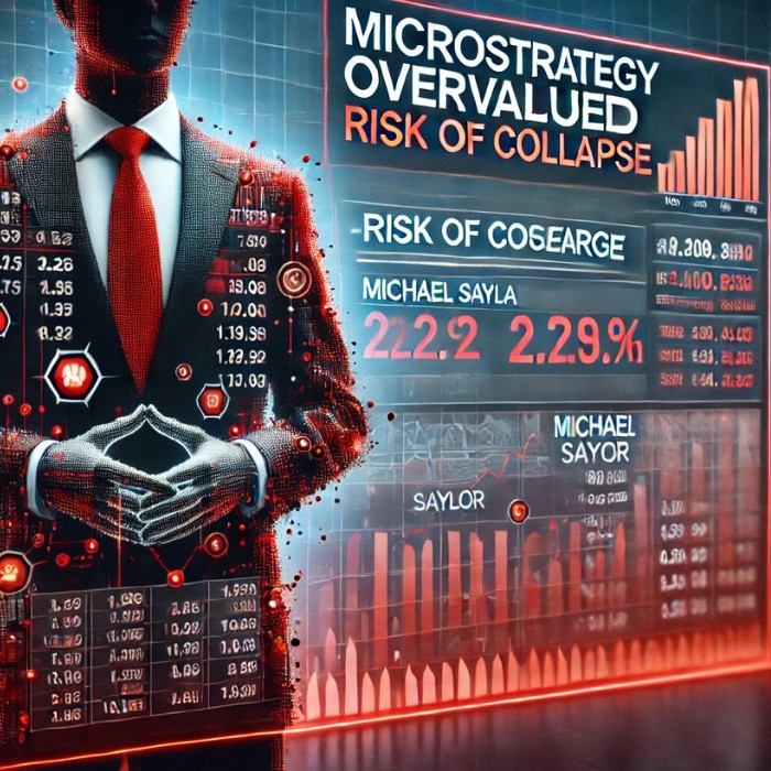 MicroStrategy е надценена, твърди Steno Research