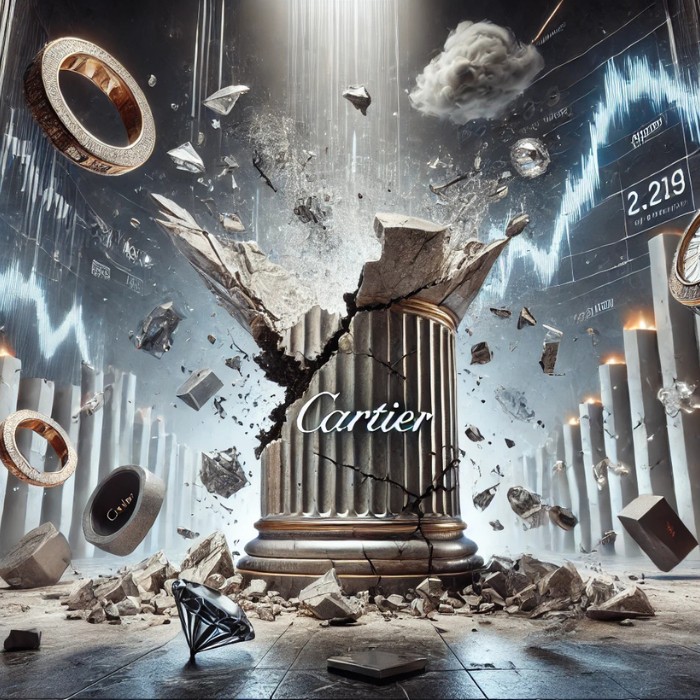 Компанията зад Cartier се изправя пред трудности