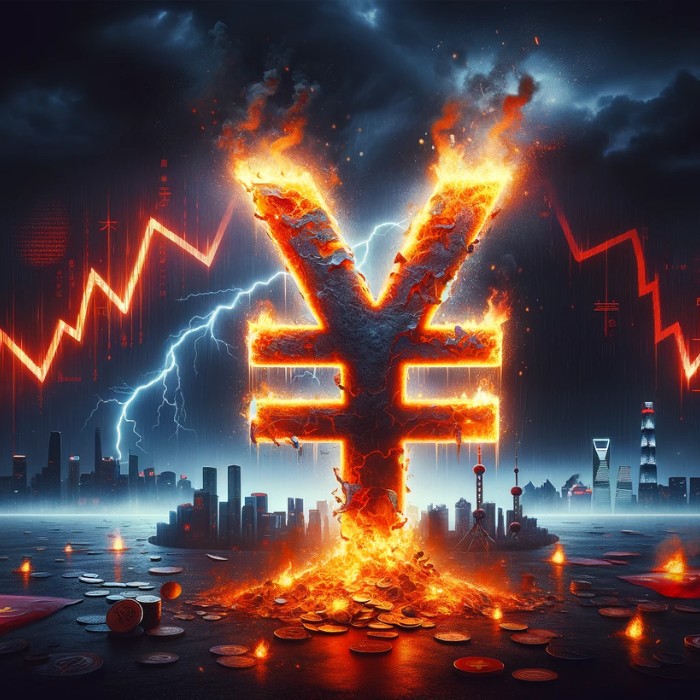 Китай жертва юана, за да се спаси от митата