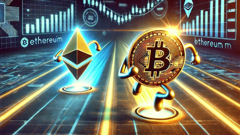 Ethereum изостава на фона на Bitcoin