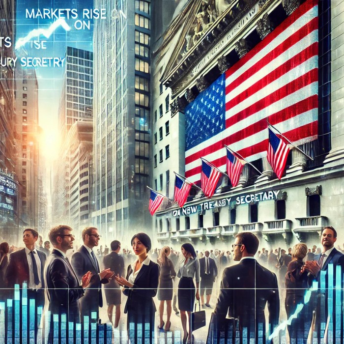Пазарите се покачват заради избора на нов финансов министър в САЩ