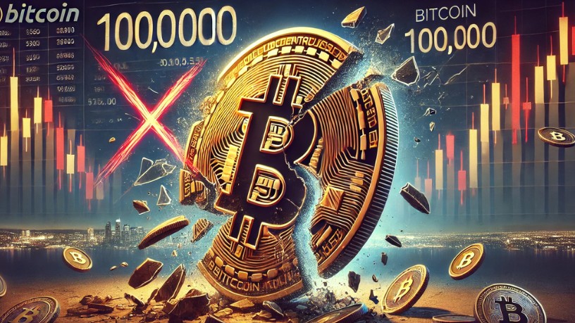 Bitcoin не успя да достигне 100 000 долара