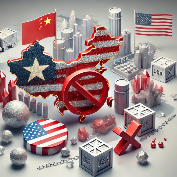 Китай забранява износа на редки минерали за САЩ