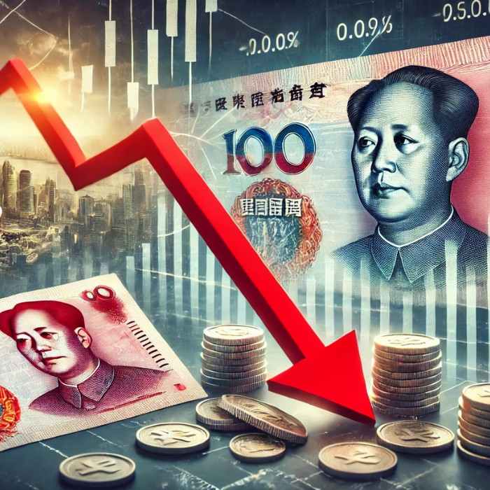 Китайският юан се обезценява..